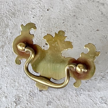 Chippendale Style Drawer Pull, 2.5" Center to Center, Traditional Brass Bail Pull Hardware 