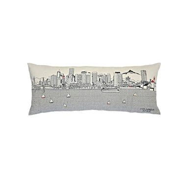 Portland Skyline Pillow