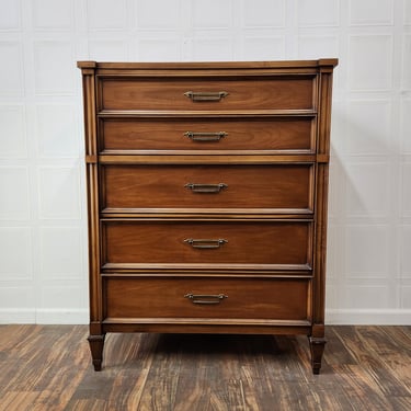 Item #324 Customizable Mid-century Neoclassical Chest of drawers 