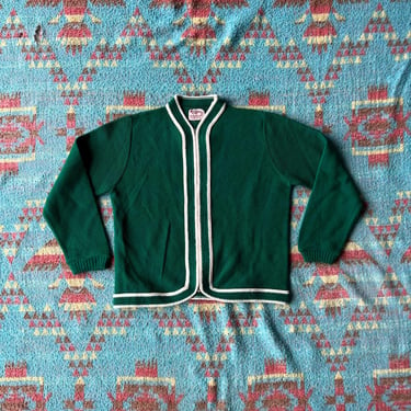 1950s Aspen Sportswear Zip Up Sweater 