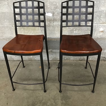 Cherry Barstool Pair (Seattle)