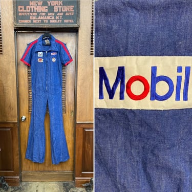 Vintage 1960’s Keith Moon Racer Denim Patch Jumpsuit Outfit, Flare Jeans, Rocker Style, Rock N Roll, Keith Moon, Patches, Jumpsuit, Workwear 
