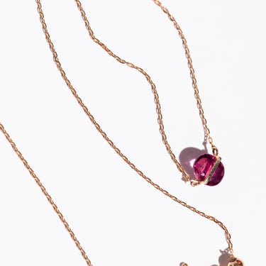 JANUKA Ruby Band Necklace