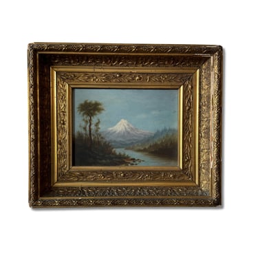 Mountain Landscape Oil Painting