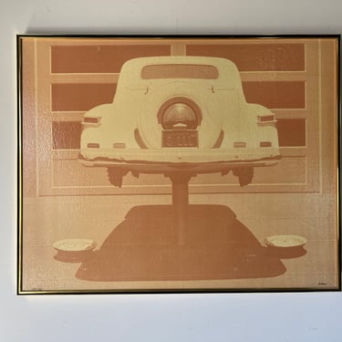 Robert D. H. Bidner, (American 1930 - 1983) Chromograph Lincoln Car for Greg Copeland Originals 