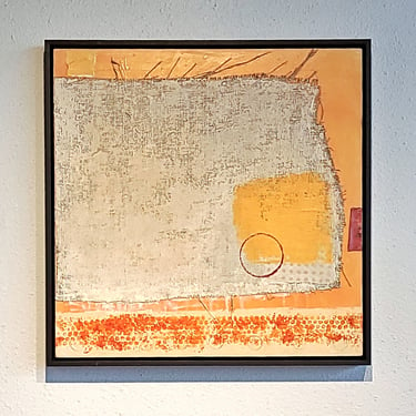 'TAKING FORM 5' MIXED MEDIA ON CANVAS BY JANET YELNER