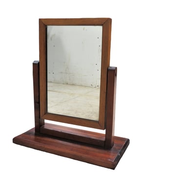 60s Mirror | English Mid Century Dresser Mirror Or Shaving Mirror 