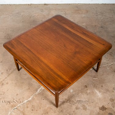 Mid Century Modern Coffee Table Side Solid Walnut Square Studio Ace Hi Vintage
