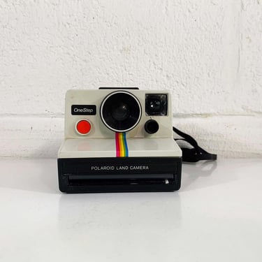 Vintage Polaroid Land Camera OneStep SX-70 Instant Film Photography Tested Working Time Zero Rainbow 1970s 