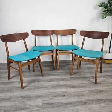 Set of 4 Findahls Mobelfabrik Dining Chairs
