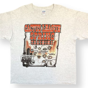 Vintage 2004 Cactus League Spring Training Arizona MLB Graphic T-Shirt Size XL 