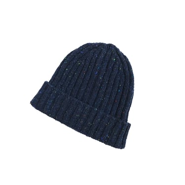 The Classic Ribbed Sailor Hat (navy blue)
