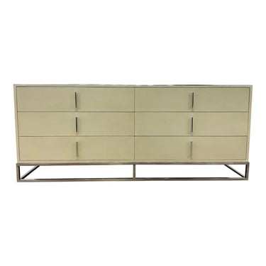 Theodore Alexander Modern Ivory Shagreen Blain Dresser