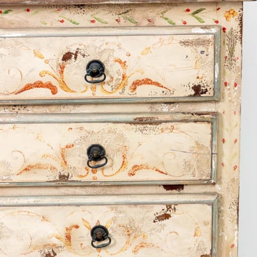 Painted Italian Style Chest of Drawers