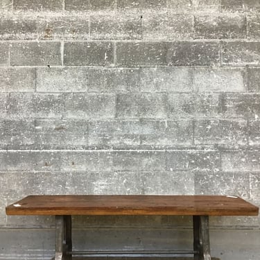 Industrial Chic Modern Bench (Seattle)