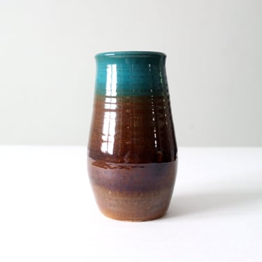 vintage studio pottery vase 