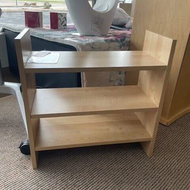 Cabinet<br />Three Shelves<br />Solid Maple Wood<br />W 23 x D 10 x H 23