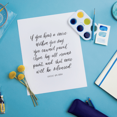 You Must Paint Art Print