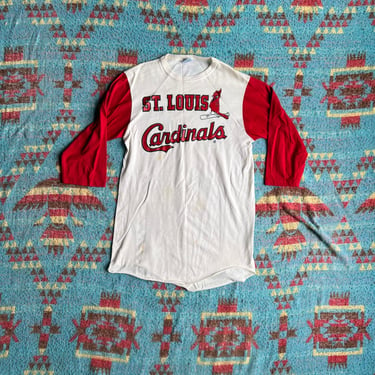 Vintage St Louis Cardinals Jersey 3/4 Sleeve Shirt 