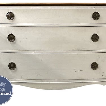 46&quot; Unfinished 3 Drawer Vintage Dresser #08261