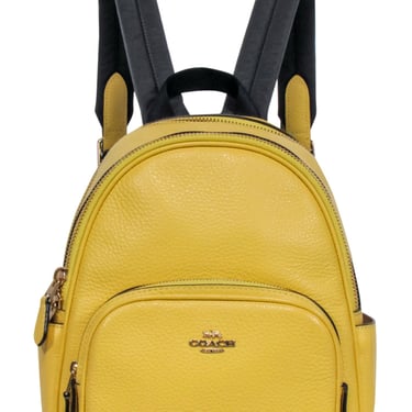 Coach - Yellow Mini Backpack