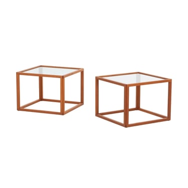 Pair of Kai Kristiansen Cube Tables