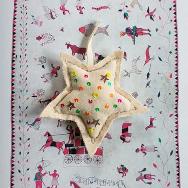 SKCO Neon Confetti Star Ornament