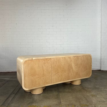 Custom Made Clover Credenza in Maple Wood 
