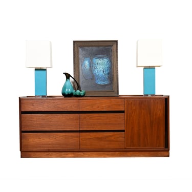 Dillingham’s “Esprit” Walnut Dresser | Credenza by Merton Gershun