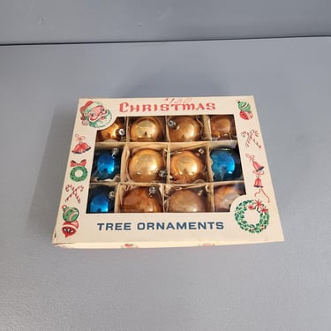 Vintage Assorted Christmas Tree Ornaments 