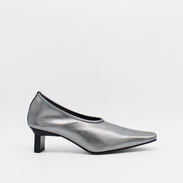 Lia Pumps - Silver - About Arianne