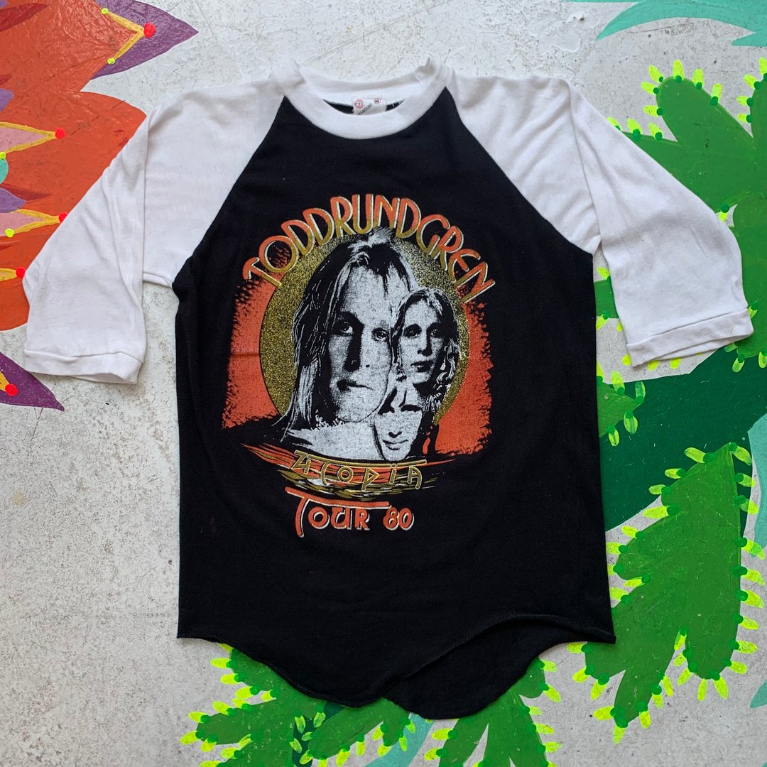 1980 Todd Rundgren Utopia Tour Raglan | Vacation | San Francisco, CA