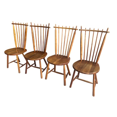 Set of 4 De Ster Gelderland Dining Chairs, NL, 1960’s