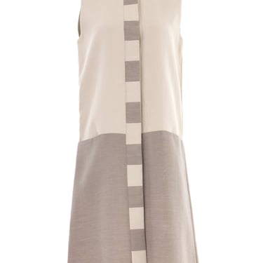 2004 Yeohlee Two Tone Shift Dress