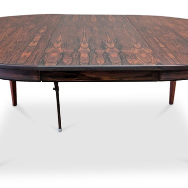 Round Omann Jun Dining Table w 1 Leaf - 052511