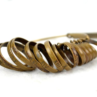 old ring size tester ring measuring tape ring sizer brass determine ring size ring size collectors decoration jewelry rings 