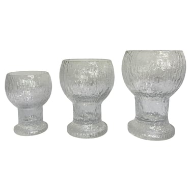 Iittala Finland Kekkerit Set of 32 Stemware Pieces by Timo Sarpaneva Mid Century