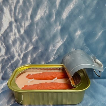 Tinned Fish Candle / Oakmoss &amp; Amber