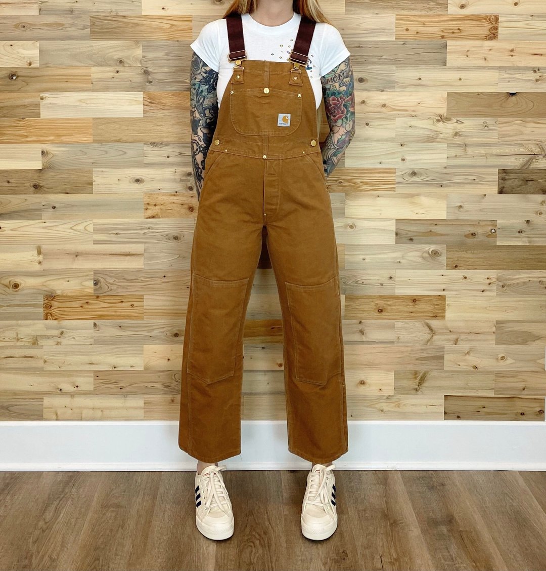 Vintage Carhartt Double knee overalls 40x32 deals