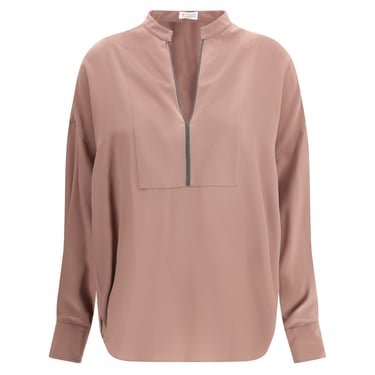 Brunello Cucinelli Women Silk Blouse