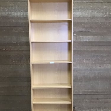 Maple Faced Open Bookshelf (Tacoma)