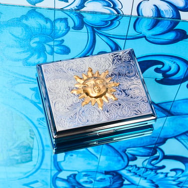 Silver Sun Card Case