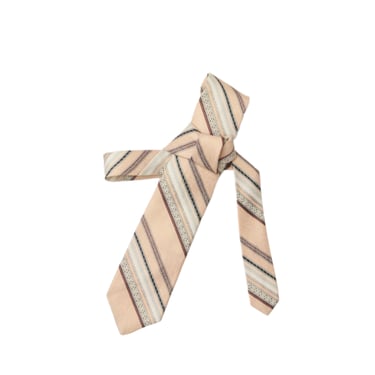 Aquarius Cocktail Vintage Tie - Pink Stripe