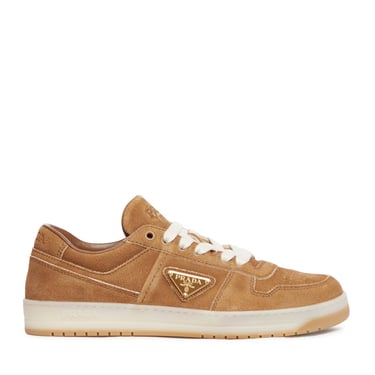 Prada Men Downtown Sneakers In Faded Suede