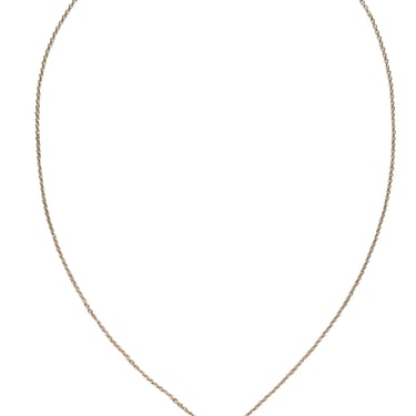 Coach - Gold & Brown Marbled Heart Statement Necklace