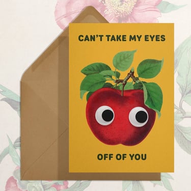 Can't Take My Eyes Card