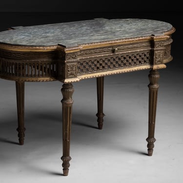 Ornate Marble Top Table
