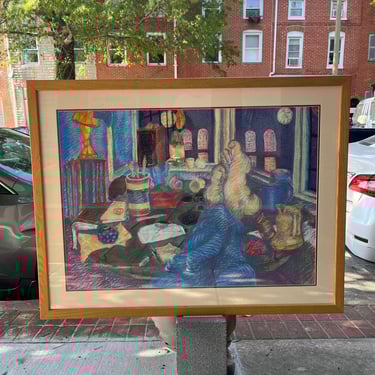 Framed Laid Back Artist 