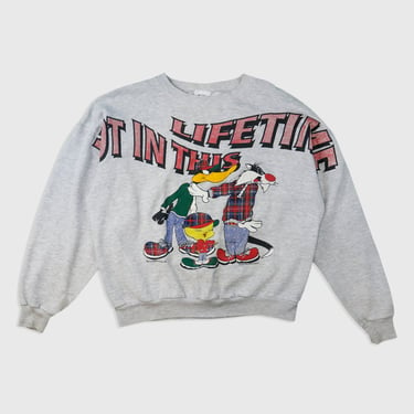 Vintage 1996 Looney Tunes 'Not In This Lifetime' Sweatshirt Sz L