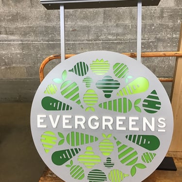 Evergreens Sign (Seattle)